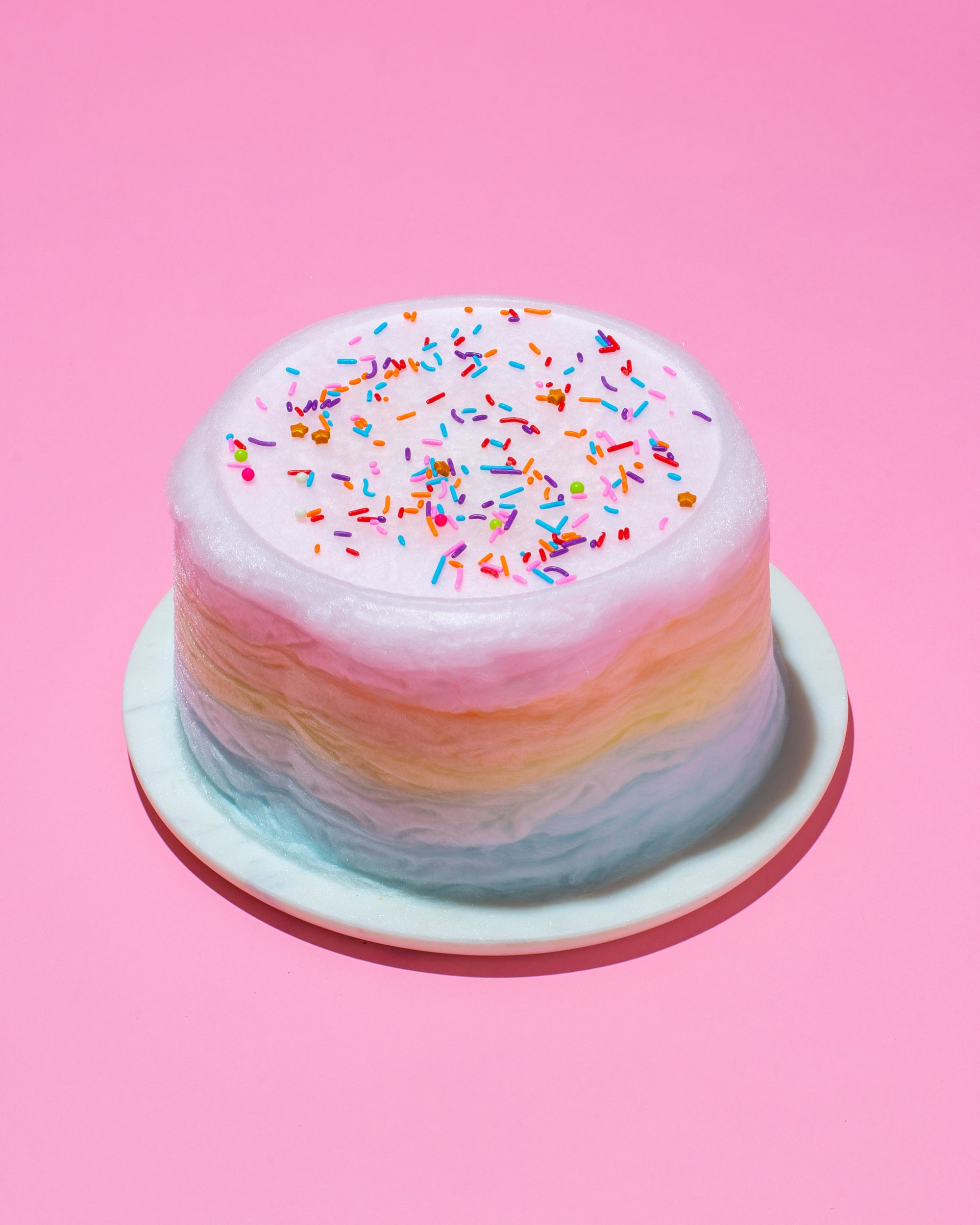 Rainbow Floof Cake