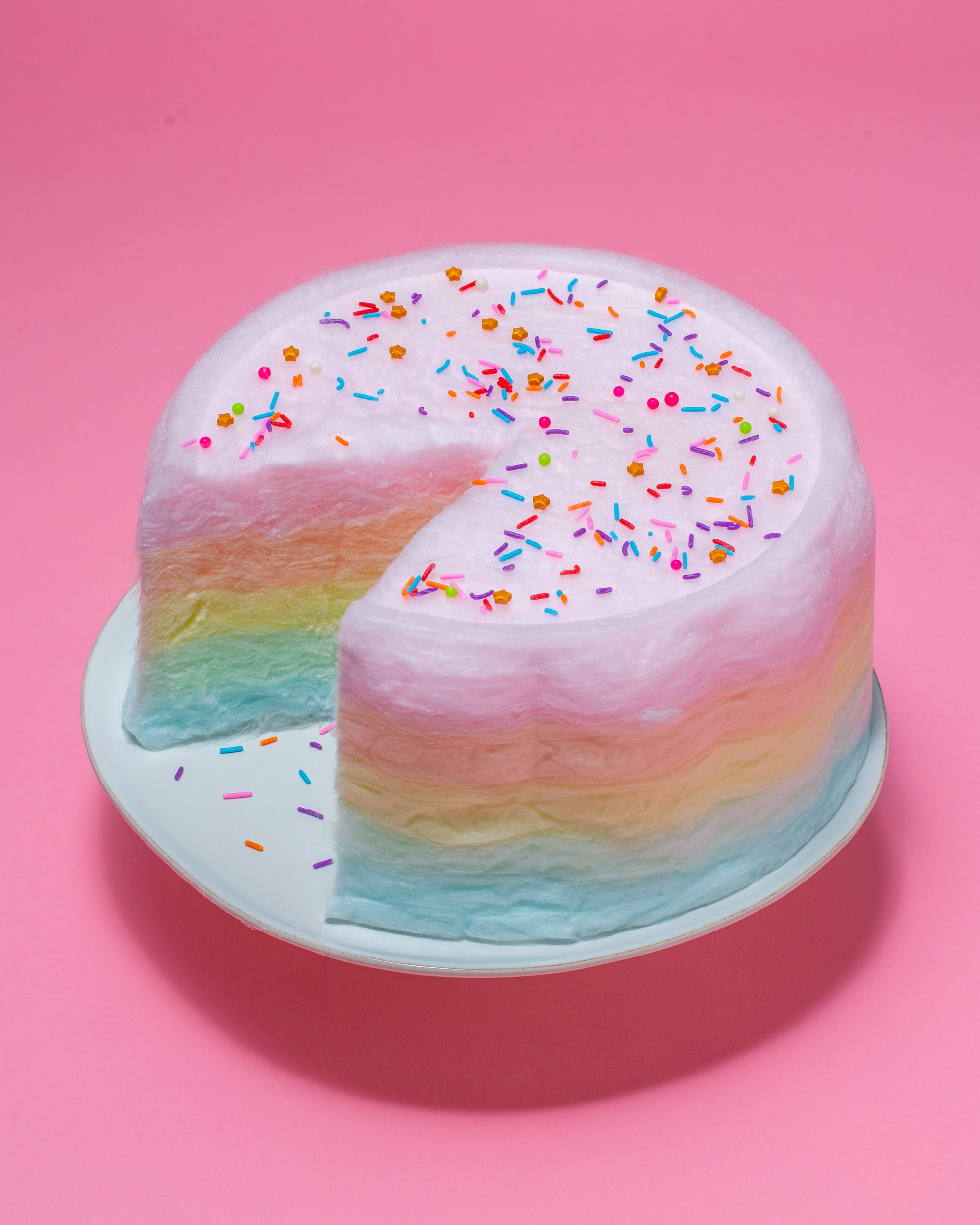 Jumbo Rainbow Floof Cake