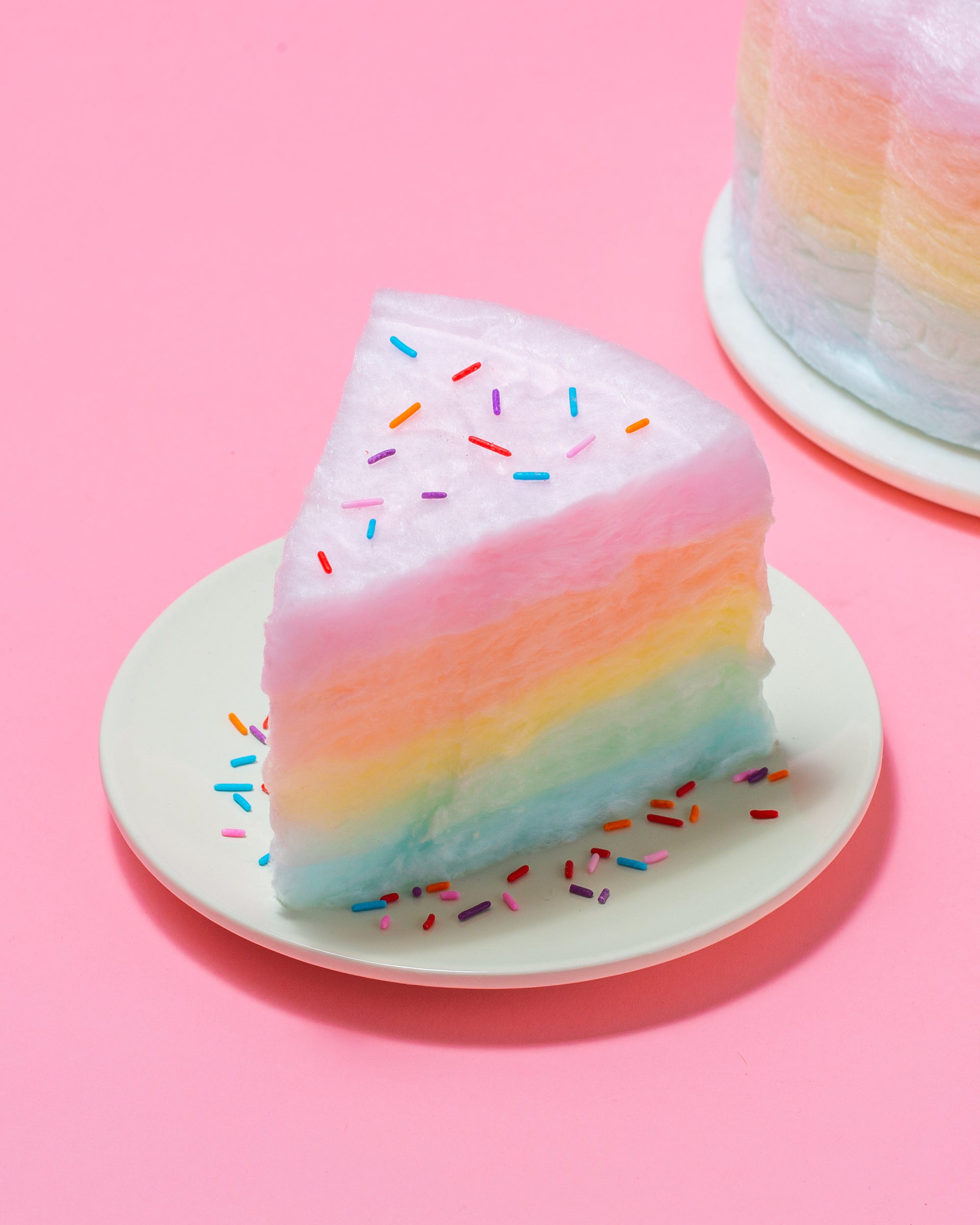 Rainbow Floof Cake