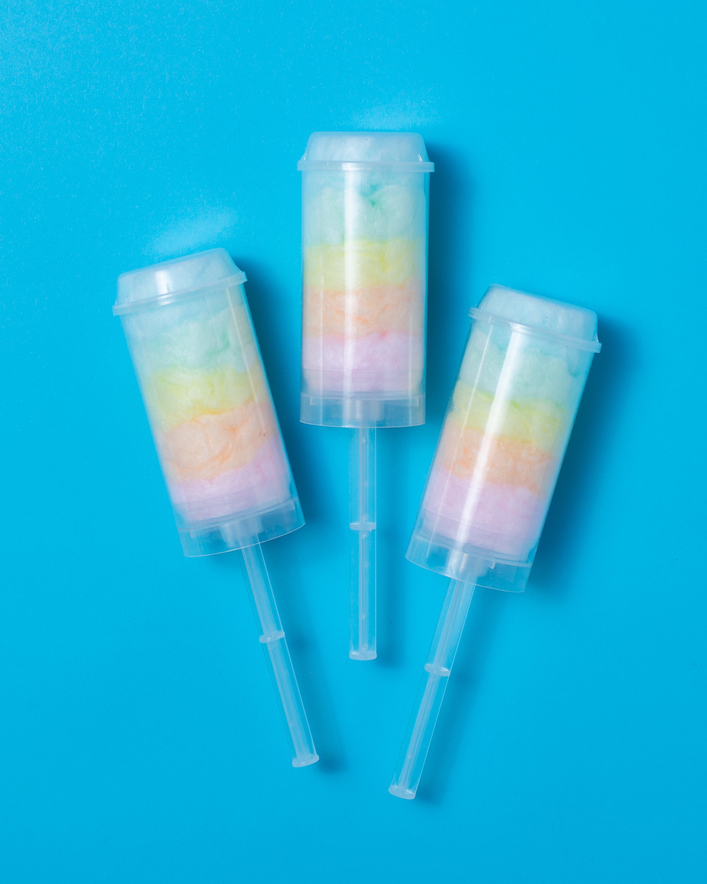 Upside Down Rainbow Push Pop Party Favor – Floof Cotton Candy