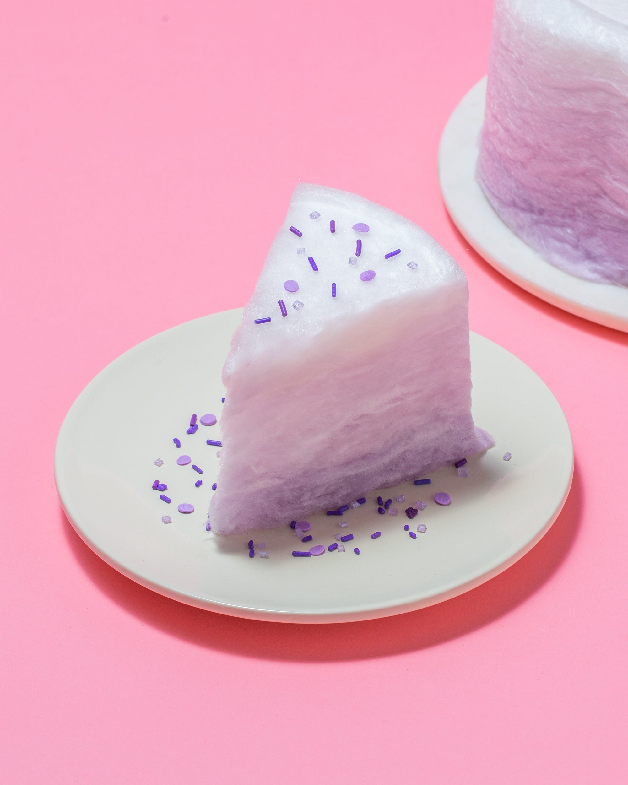 Purple Ombré Floof Cake