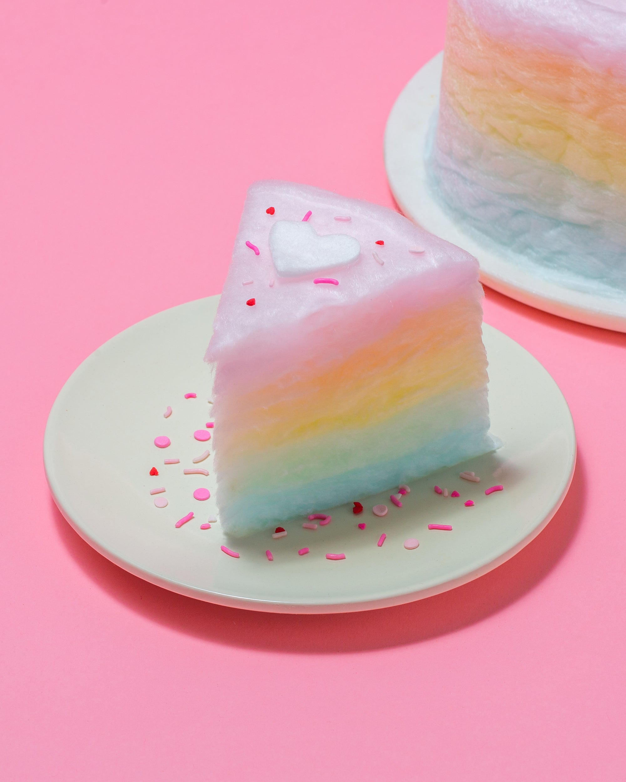 Rainbow Floof Cake