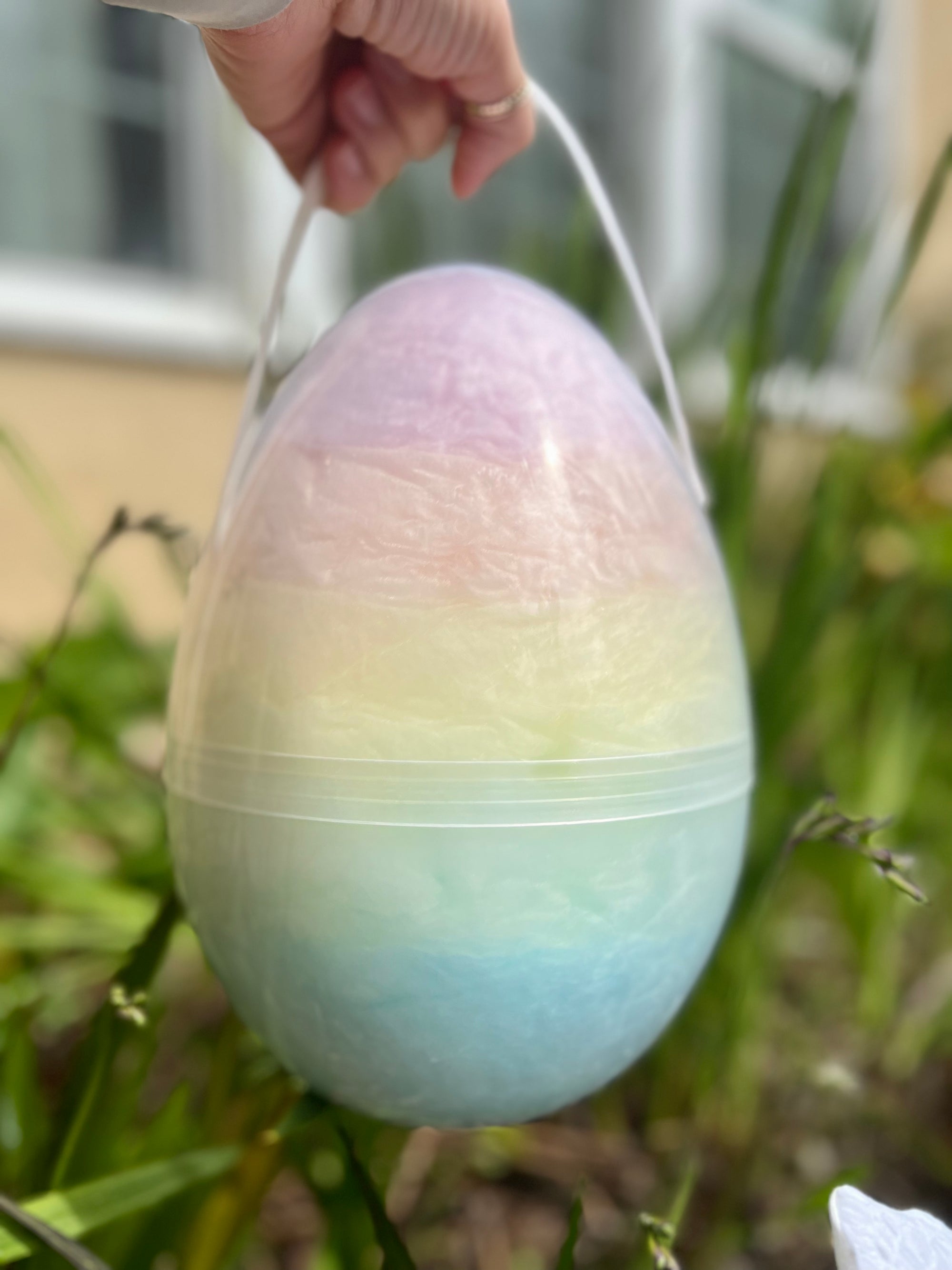 Rainbow Floof Easter Egg